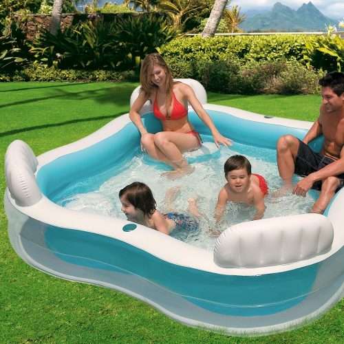 Inflatable Pool with Seats